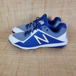 New Balance Baseball Metal Cleats Blue Mens Size 16 L4040TB4 Sports Baseball